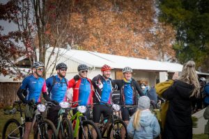 Mountain bikers racing through the 2026 Standard Bank Berg and Bush Descent, Day 1, in the KwaZulu-Natal Drakensberg