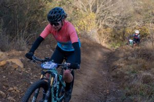 Mountain bikers in action at the 2026 Standard Bank Berg and Bush Descent, Day 3, in the KwaZulu-Natal Drakensberg